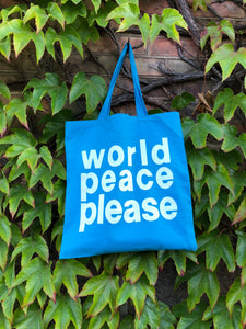 Wold Peace Please Tote