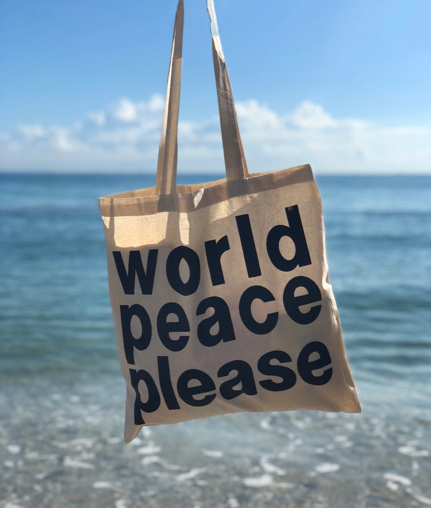 Wold Peace Please Tote