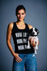 More Love, More Peace, More Dogs Tank Top