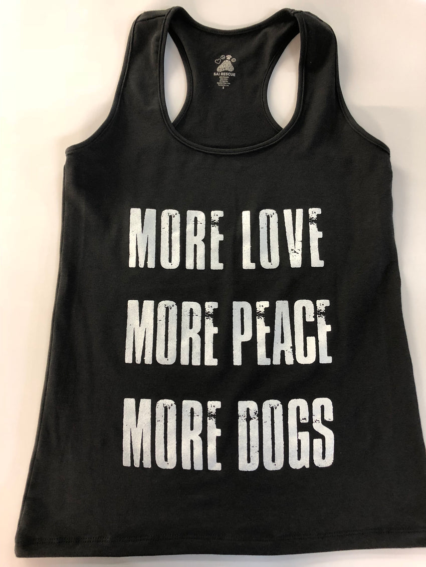 More Love, More Peace, More Dogs Tank Top