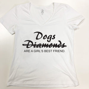 Dogs Are a Girl's Best Friend Tee