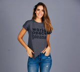 World Peace Please Tee